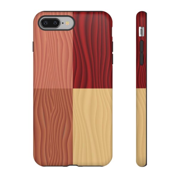 Wood Grain Tough Cases Custom Phone Cases For iPhone Google Pixel and Samsung Series - Image 4