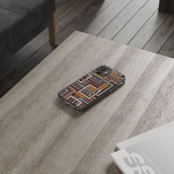 Digital Pattern Clear Cases For iPhone and Samsung - Image 26