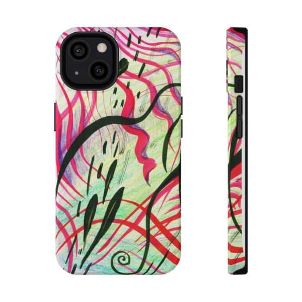 Abstract On Impact-Resistant Cases Custom Phone Cases For iPhone and Samsung Galaxy Series - Image 4