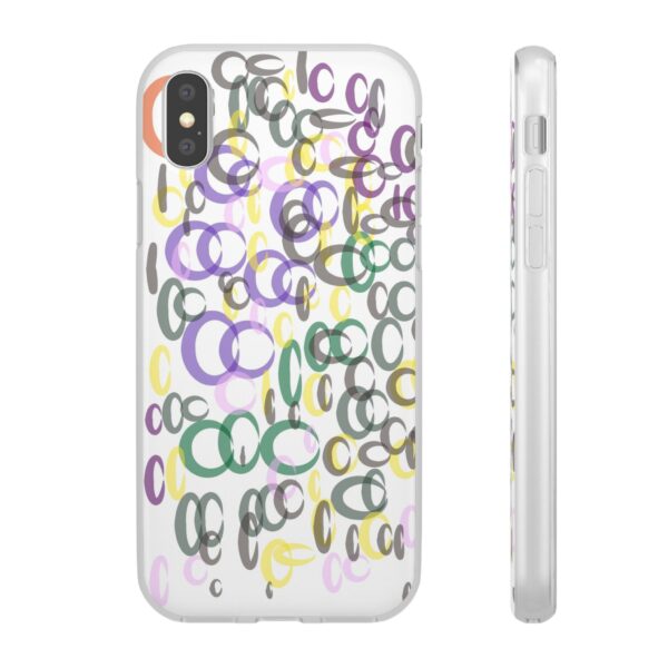 Colorful. Circles Flexi Cases For iPhone Samsung - Image 111
