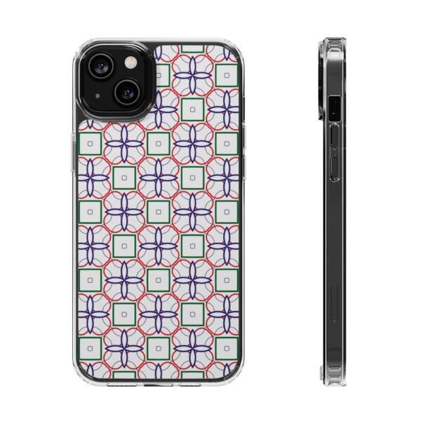 Intricate Geometric Design Clear Cases For iPhone & Samsung - Image 60