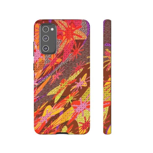 Rainbow Designs Stunning Flowers On Tough Cases Custom Phone Cases For iPhone Google Pixel and Samsung Series - Image 77