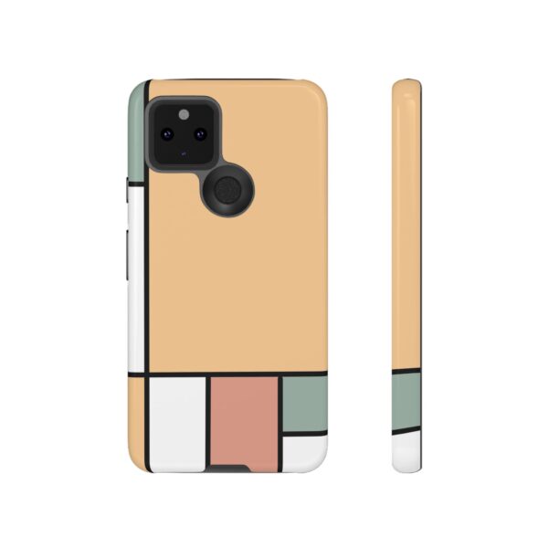Mondrian Art On Tough Cases Custom Phone Cases For iPhone Google Pixel and Samsung Series - Image 67