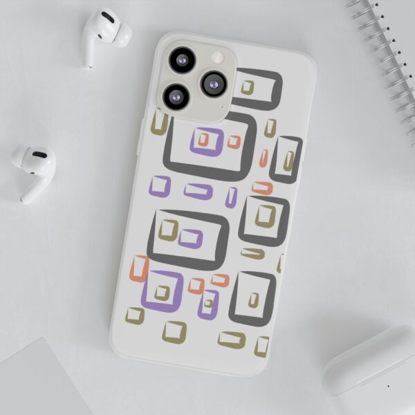 Colorful Circles Gingham Flexi Cases For iPhone and Samsung - Image 145