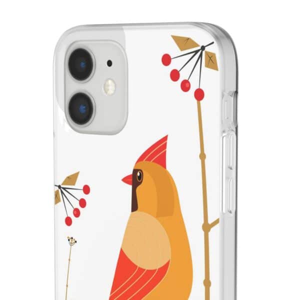 Red Cardinal Female On Flexi Cases Custom Phone Cases For iPhone and Samsung Series - Image 56