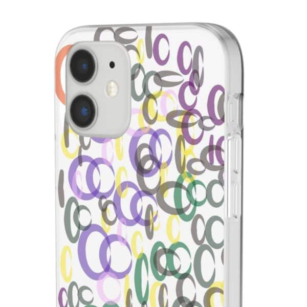 Colorful. Circles Flexi Cases For iPhone Samsung - Image 47