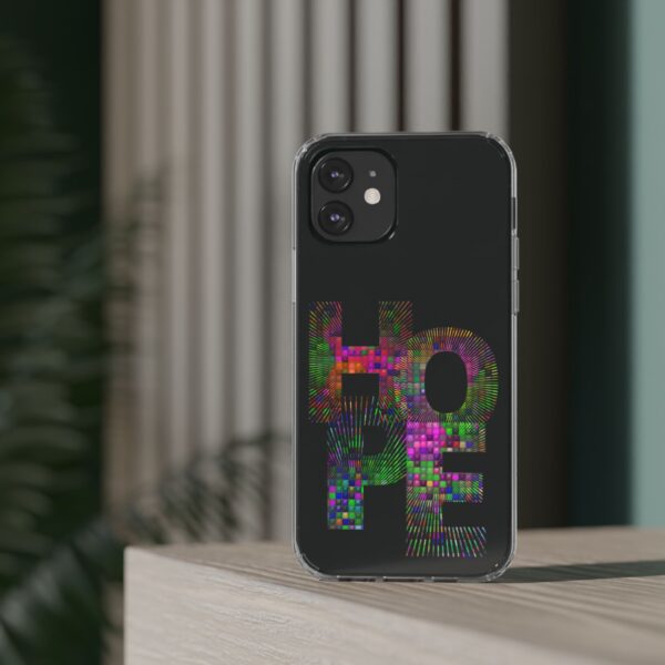 Rainbow Designs "HOPE" On Clear Cases For iPhone and Samsung - Image 24