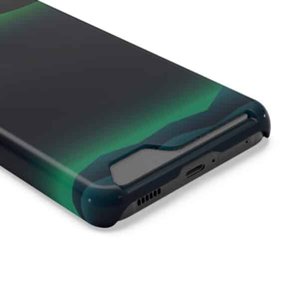Aurora Lights On Phone Case With Card Holder Custom Phone Cases For iPhone and Samsung - Image 82