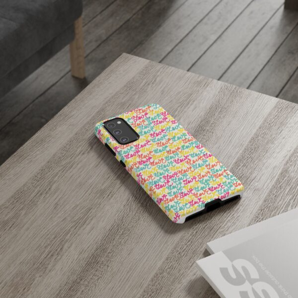 Colorful Love Letters Tough Cases Custom Phone Cases For iPhone Google Pixel and Samsung Series - Image 78