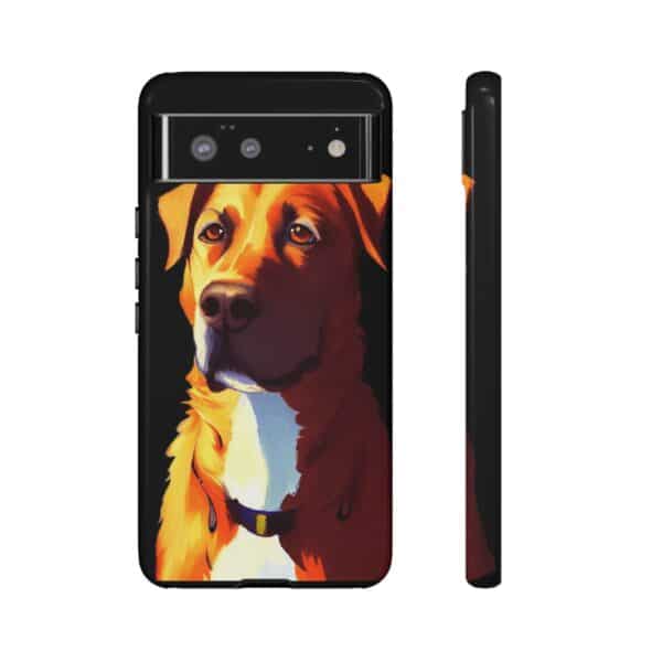 Dog Portrait On Tough Cases Custom Phone Cases For iPhone Google Pixel and Samsung Series. - Image 71