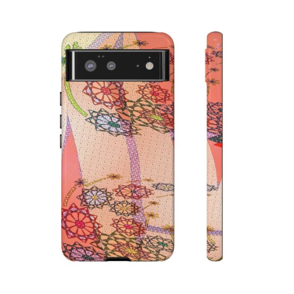 Rainbow Designs Stunning Flowers On Tough Cases Custom Phone Cases For iPhone Google Pixel and Samsung Series - Image 71