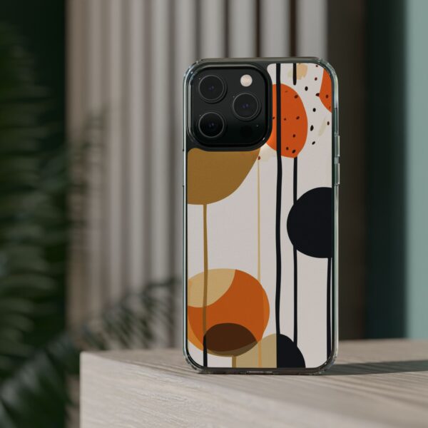 Orange Floral and Polka Dot Clear Cases - Image 66