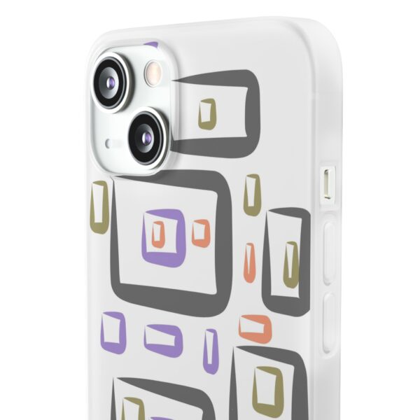 Colorful Circles Gingham Flexi Cases For iPhone and Samsung - Image 128