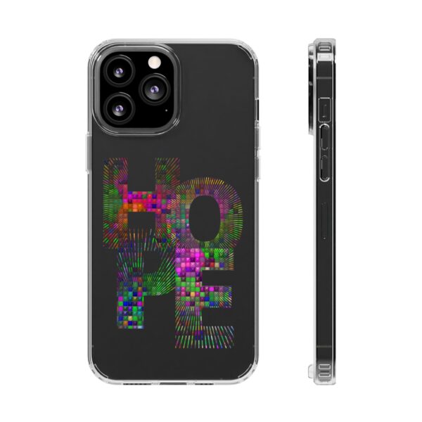 Rainbow Designs "HOPE" On Clear Cases For iPhone and Samsung - Image 10