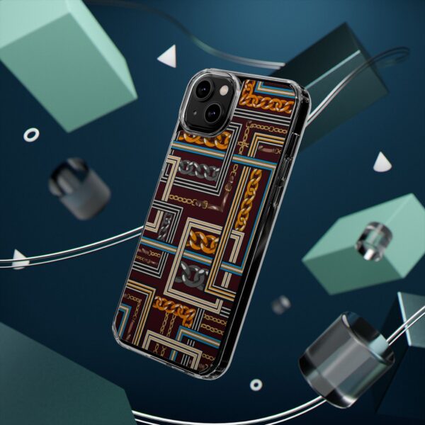 Digital Pattern Clear Cases For iPhone and Samsung - Image 63