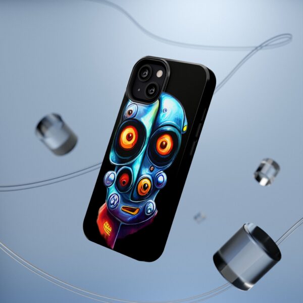 Rainbow Designs Robot On Impact-Resistant Cases Custom Phone Cases For iPhone and Samsung Series. - Image 3