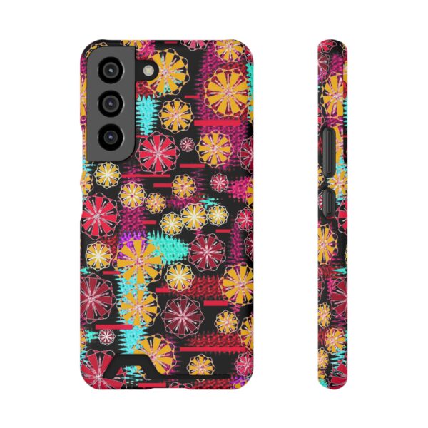 Rainbow Designs Phone Case With Card Holder For iPhone and Samsung - Image 85