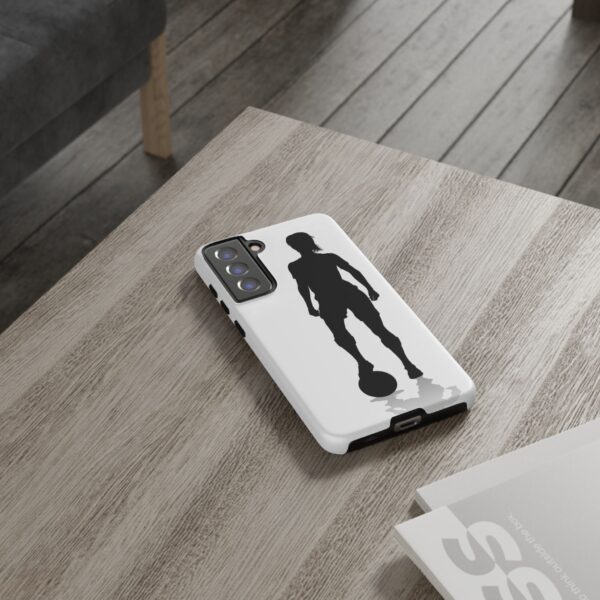 Silhouette Football Player Women Tough Cases Custom Phone Cases For iPhone Google Pixel and Samsung Series - Image 67
