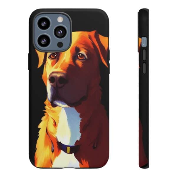 Dog Portrait On Tough Cases Custom Phone Cases For iPhone Google Pixel and Samsung Series. - Image 53