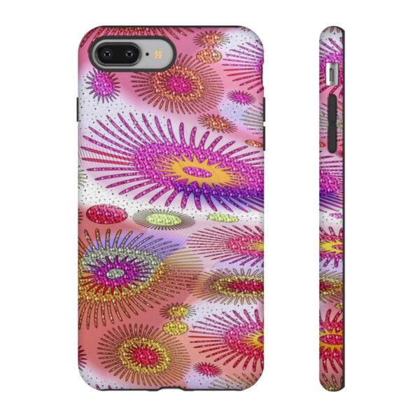 Rainbow Designs Stunning Flowers On Tough Cases Custom Phone Cases For iPhone Google Pixel and Samsung Series - Image 4