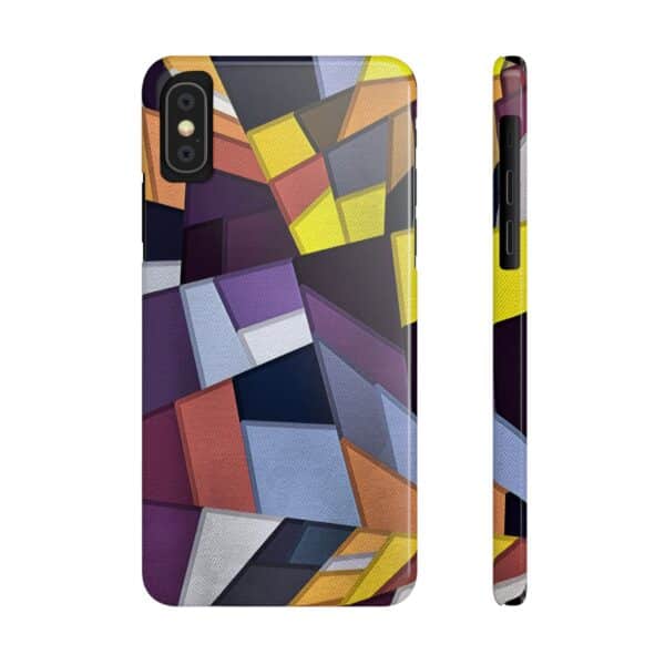 Multicolot Polygon On Slim Phone Cases Case-Mate Custom Phone Cases For iPhone and Samsung Series - Image 7