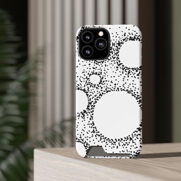 Rounded Shapes Phone Case With Card Holder Custom Phone Case For iPhone and Samsung - Image 52