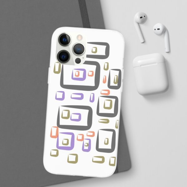 Colorful Circles Gingham Flexi Cases For iPhone and Samsung - Image 77