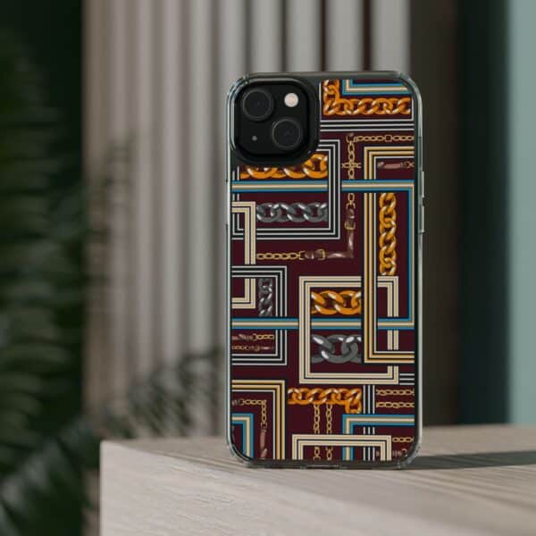 Digital Pattern Clear Cases For iPhone and Samsung - Image 62