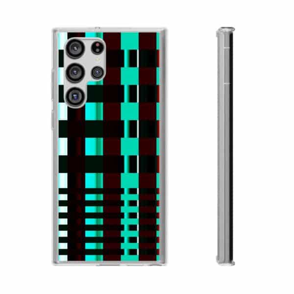Irregular Geometric Shapes Clear Cases For Samsung and iPhone - Image 49