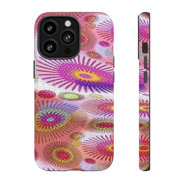 Rainbow Designs Stunning Flowers On Tough Cases Custom Phone Cases For iPhone Google Pixel and Samsung Series - Image 49