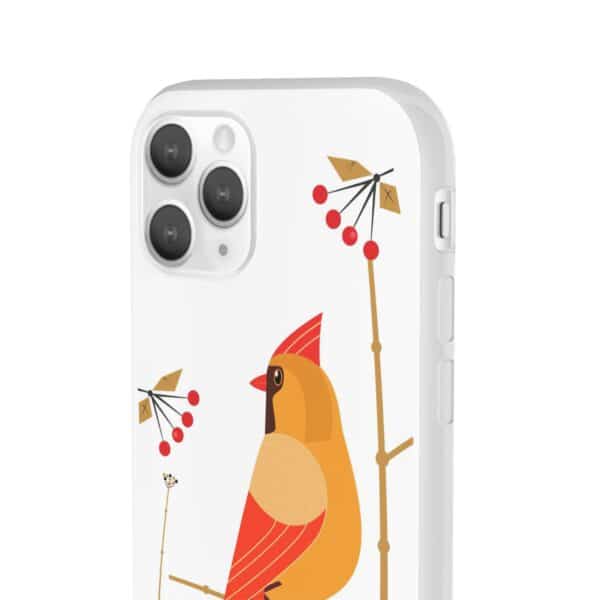 Red Cardinal Female On Flexi Cases Custom Phone Cases For iPhone and Samsung Series - Image 38