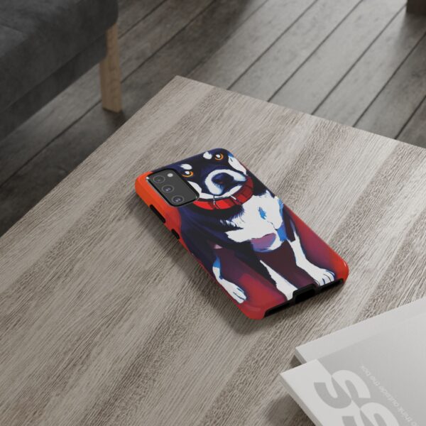 Dog Portrait On Tough Cases Custom Phone Cases For iPhone Google Pixel and Samsung Series. - Image 76