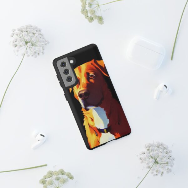 Dog Portrait On Tough Cases Custom Phone Cases For iPhone Google Pixel and Samsung Series. - Image 58