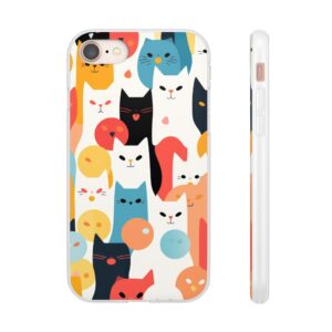 Cute Kitten Flexi Cases 4 For iPhone and Samsung
