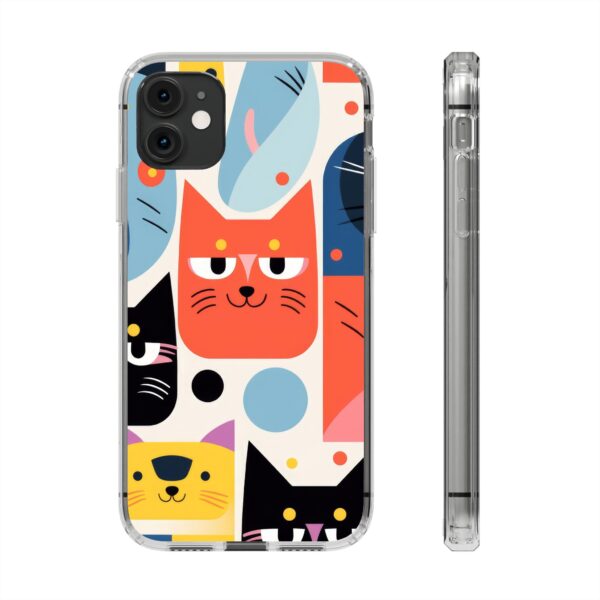 Cute cats Clear Cases For iPhone and Samsung - Image 34