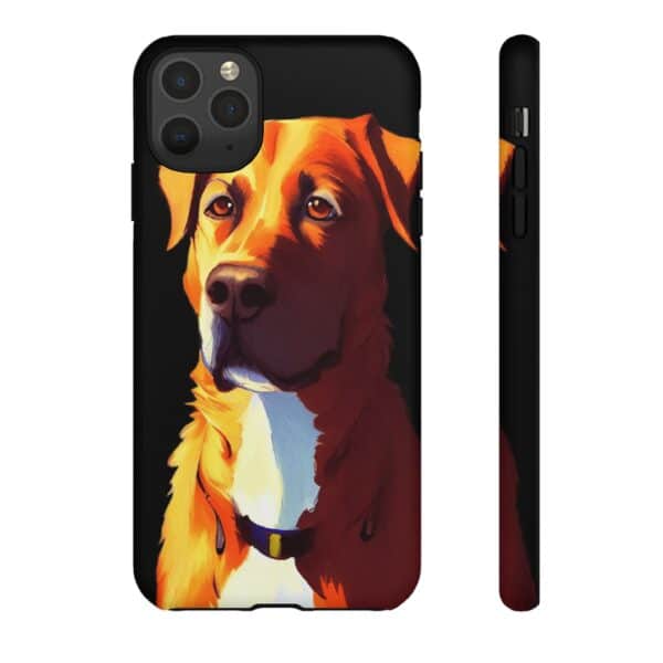 Dog Portrait On Tough Cases Custom Phone Cases For iPhone Google Pixel and Samsung Series. - Image 24