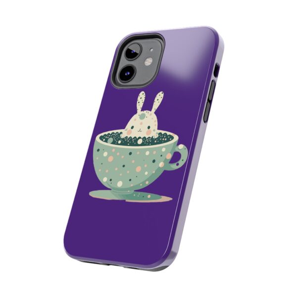 Cute Bunny in a Coffee Cup On Tough Phone Cases, Case-Mate Custom Phone Case For iPhone Series - Image 26