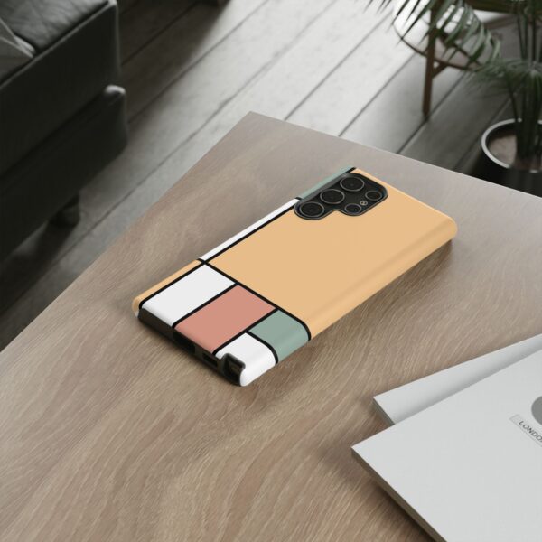 Mondrian Art On Tough Cases Custom Phone Cases For iPhone Google Pixel and Samsung Series - Image 94