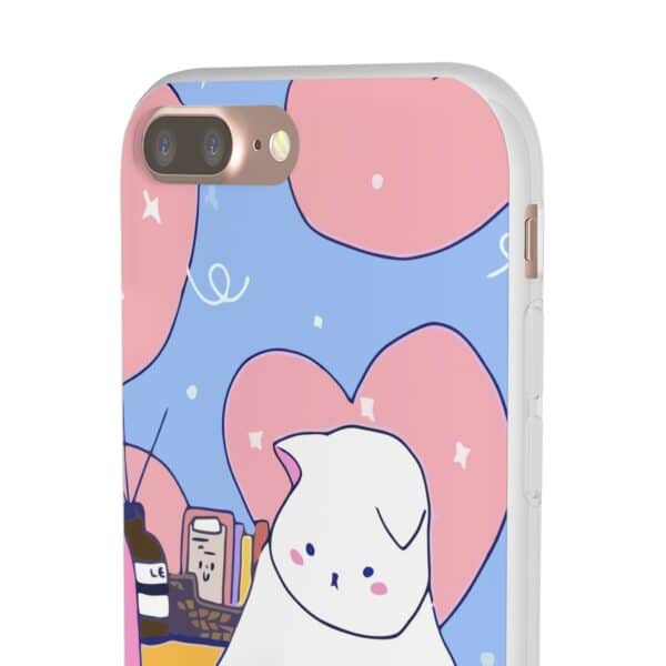 White Cat Flexi Cases For Samsung and iPhone - Image 84