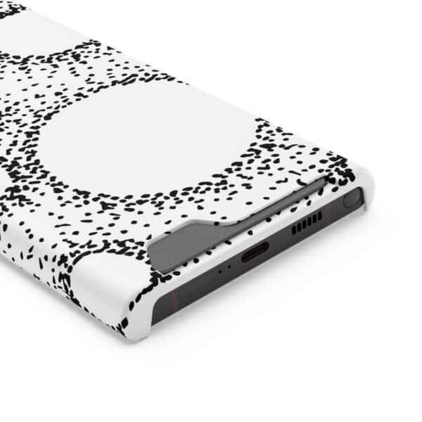 Rounded Shapes Phone Case With Card Holder Custom Phone Case For iPhone and Samsung - Image 22