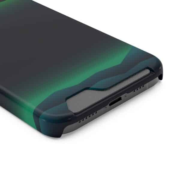 Aurora Lights On Phone Case With Card Holder Custom Phone Cases For iPhone and Samsung - Image 130