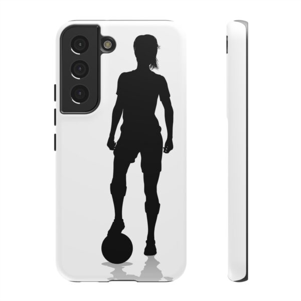 Silhouette Football Player Women Tough Cases Custom Phone Cases For iPhone Google Pixel and Samsung Series - Image 70