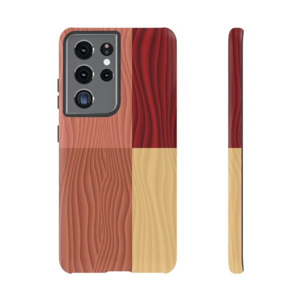 Wood Grain Tough Cases Custom Phone Cases For iPhone Google Pixel and Samsung Series - Image 65