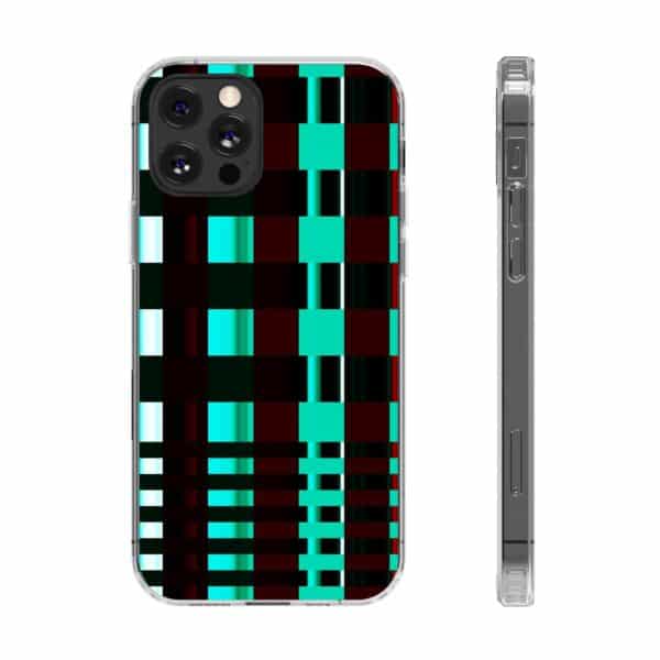 Irregular Geometric Shapes Clear Cases For Samsung and iPhone - Image 28