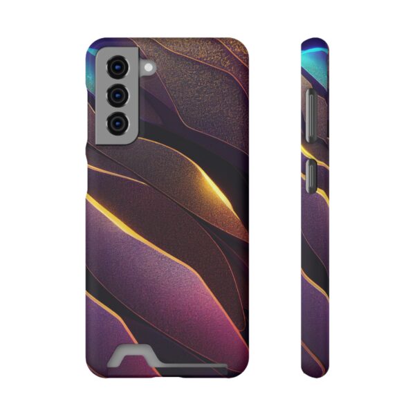 Rainbow Designs Phone Case With Card Holder For iPhone and Samsung - Image 61