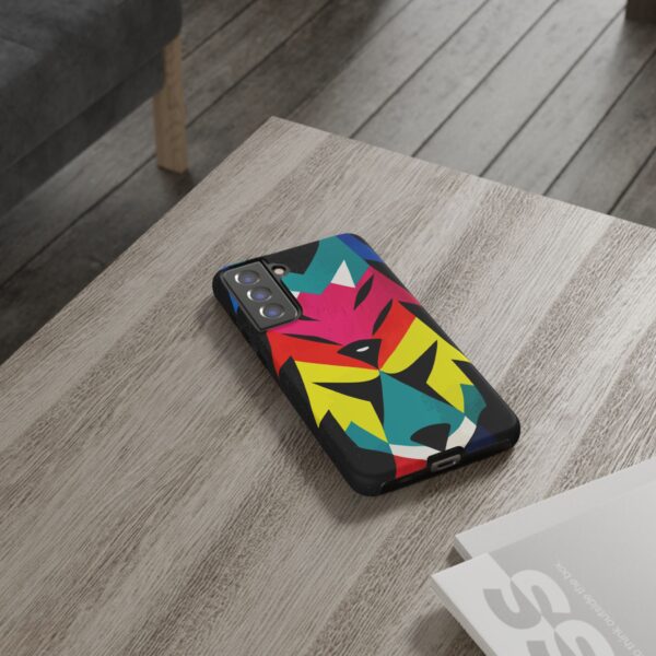 Rainbow Designs Wolf Head On Tough Cases Custom Phone Cases For iPhone Google Pixel and Samsung Series - Image 82