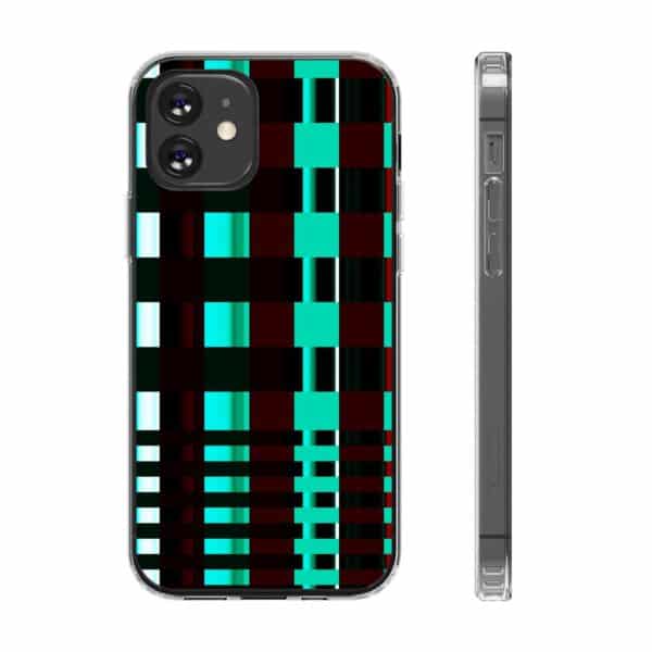 Irregular Geometric Shapes Clear Cases For Samsung and iPhone - Image 22