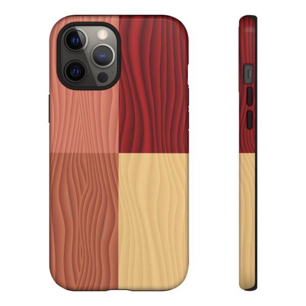 Wood Grain Tough Cases Custom Phone Cases For iPhone Google Pixel and Samsung Series - Image 37