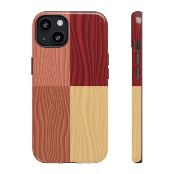 Wood Grain Tough Cases Custom Phone Cases For iPhone Google Pixel and Samsung Series - Image 39