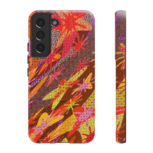 Rainbow Designs Stunning Flowers On Tough Cases Custom Phone Cases For iPhone Google Pixel and Samsung Series - Image 85